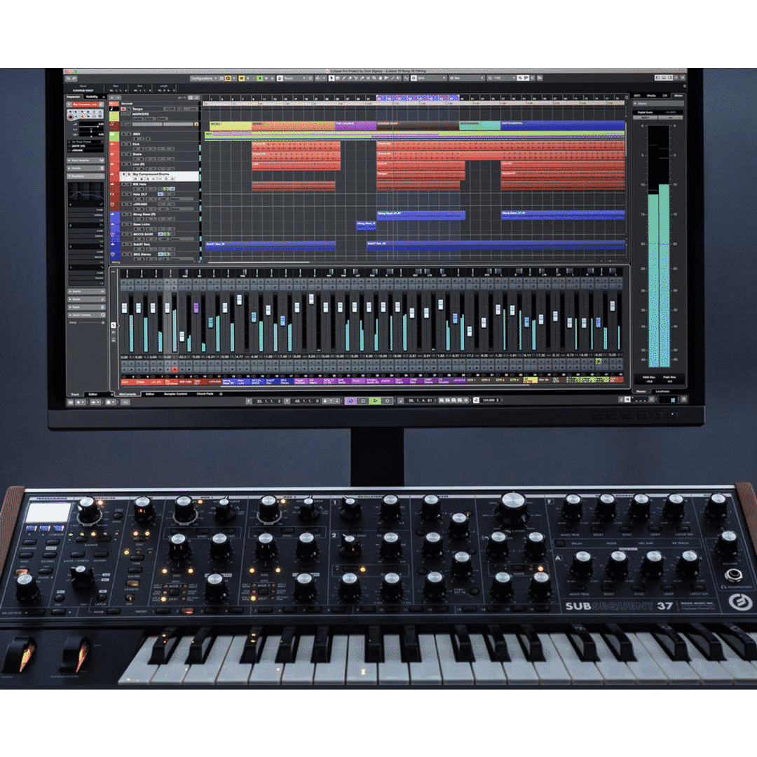 Cubase - logiciel de MAO - DAW