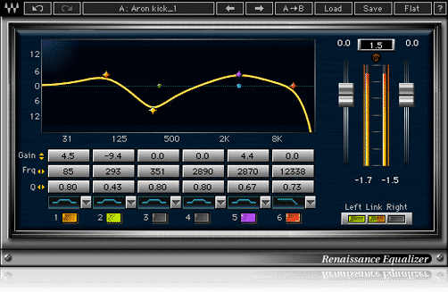 Renaissance Equalizer - Plugin EQ - TOP10 - Classement - WE COMPOZE
