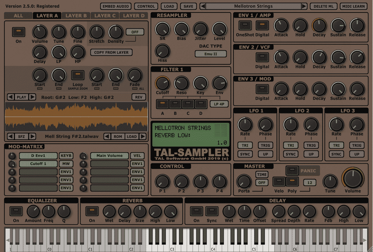 TAL Sampler - Plugin Échantillonneurs - TOP10 - Classement - WE COMPOZE