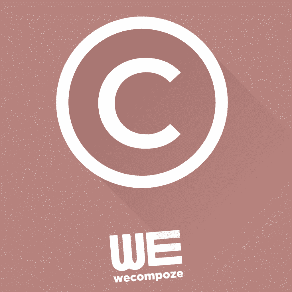 Droit d'auteur - WE COMPOZE